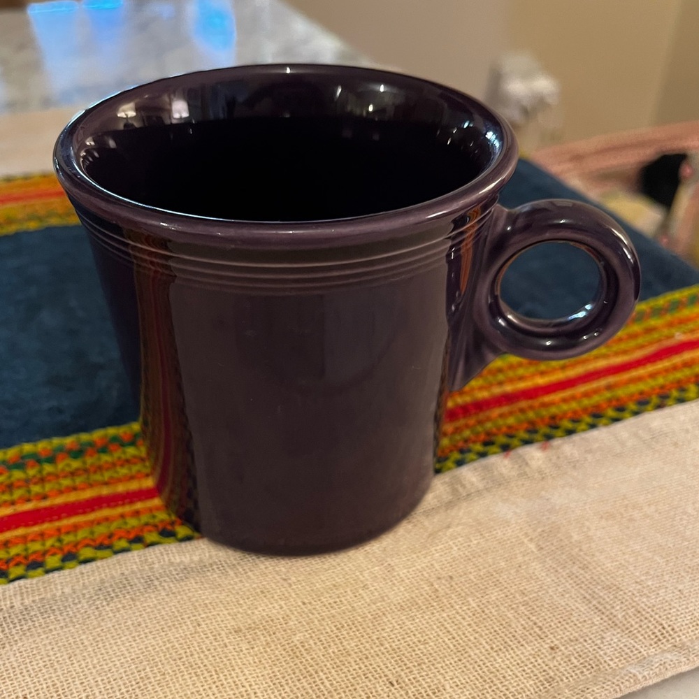 Fiesta dark purple mug. New condition